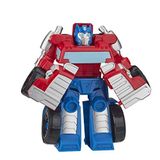 Transformers Playskool Heroes Rescue Bots Academy Optimus Prime Converting Oyuncak, 4,5 inç Aksiyon Figürü, 3 Yaş ve Üzeri Çocuklar için Oyuncaklar
