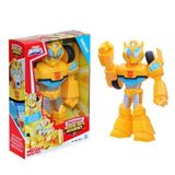 Transformers Playskool Kahramanlar Kurtarma Botları Akademisi Mega Mighties Bumblebee Koleksiyon 10 inç Robot Aksiyon Figürü, 3 Yaş ve Üzeri Çocuklar için Oyuncaklar (Amazon'a Özel)