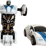Transformers Polis Arabası Dönüşebilen Robot Olan Araba
