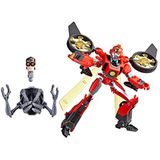 Transformers Toys EarthSpark Deluxe Class Terran Twitch Aksiyon Figürü, 5 inç, 6 Yaş ve Üzeri Çocuklar için Robot Oyuncakları