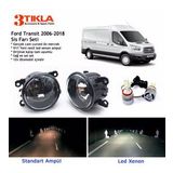 Transit 2006-2018 Beyaz Led Xenon Sis Farı Seti