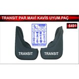 Transit Parçalı Mavi Kavis Uyumlu Paçalık Çamurluk Tozluk