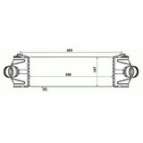 Transit Turbo Radyatörü /İnterkol (2001-2014) Yc159l440ca 2.4L Duratorq-Dı 120Ps