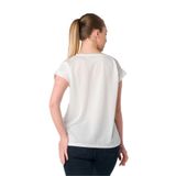 Transparan Devoe Baskılı Bluz Tshirt