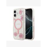 Transparan Resin Flowers Magsafe Uyumlu iPhone 17 Kılıf