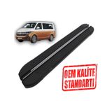 Transporter T6 Kısa Şase 2015 2016 2017 2018 2019 2020 2021 2022 2023 Araca Özel Nevada Siyah Yan Basamak
