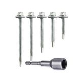 Trapez Çatı Vidası Matkap Uçlu 5.5x38 mm 100 Adet