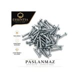 Trapez Çatı Vidası Matkap Uçlu 5,5x60 Mm Sac Ve Metal Çatı Montaj Vidası 50 Adet Çoklu Renk