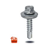 Trapez Vida Çatı Vidası Pullu Vida 5.5 x 135 MM 50 Adet