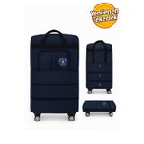 Travel Premium Genişleyebilir Seyahat Çantası Hurç Çeyiz 4 Tekerlekli Bez Büyük Boy Valiz Körüklü