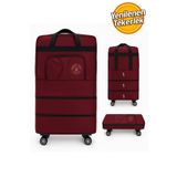 Travel Premium Sök Tak Tekerlekli Genişleyebilir Körüklü Hurç/eşya Taşıma/depolama/taşınma Valizi