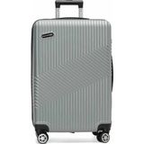 Travel Soft Sanderum -B 6fx Grı Unisex Büyük Boy Valiz - Gri