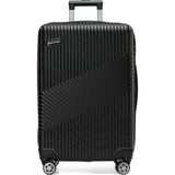 Travel Soft Sanderum -O 6fx Siyah Unisex Orta Boy Valiz