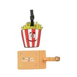 Travel Soft Unisex Pembe Valiz STD FAST FOOD ISIMLIK 5FX Modeli
