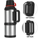 Travel Titi 6270 Gümüş 4 lt Pot Çelik Termos