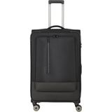 Travelite Crosslite 5.0 4W Trolley L Körüklü Büyük Boy Valiz - Siyah