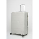 travelpolo Büyük Boy Kırılmaz Valiz Açık Gri 1017