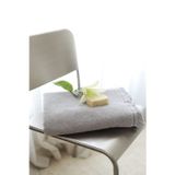 Travertine %100 Pamuk Yüz Havlusu 50x90 Gri