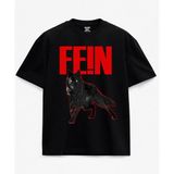Travis Scott Fein Kurt Baskılı Siyah Unisex Tişört - XL