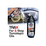 TRAX Araç Far Ve Saydam Plastik Parlatıcı Temizleyici Cila Far&stop Temizleyici