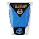 TRAX Mikrofiber Temizlik Eldiveni - Araç Yıkama Eldiveni Oto Yıkama Temizleme Cila Eldiveni