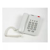 Trax Td-205 Ekransız Kablolu Masaüstü Telefon Beyaz – Analog Ofis Telefonu, Duvar Tipi, Hızlı Arama Tuşlu, Santral Uyumlu