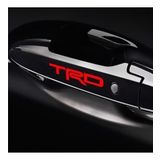 TRD Araba Kapı Kolu Araç Sticker Yapıştırma 8Ad