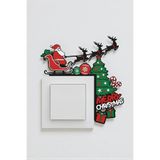 tredblock Yılbaşı Işık Anahtarı Köşeliği Dekoru Yılbaşı Süsü Priz Süsü Merry Christmas