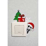tredblock Yılbaşı The Nightmare Before Christmas Işık Anahtarı Köşeliği Dekoru Yılbaşı Süsü Priz Süsü