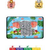 Tredy Shop Eğitici Öğretici Zeka Geliştirici Sevimli Ahşap Çubuk Puzzle