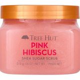 Tree Hut Pink Hibiscus Shea Sugar Scrub 510 gr Vücut Peelingi