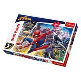 Trefl 14289 24 Parça Maxi Fearless Spiderman Çocuk Puzzle