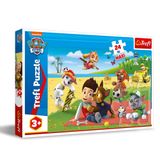Trefl 14346 24 3 yaşından büyük çocuklar için battaniye üzerinde maksi eğlence yapbozu, PAW Patrol