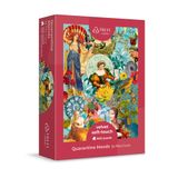 Trefl 37419 500 element, kadife kaplama, benzersiz grafikler, set halinde poster, en kalın karton, organik, yetişkinler ve 10 yaşından büyük çocuklar için, bulmaca, karantina ruh halleri