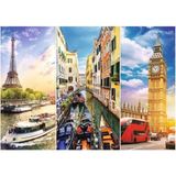 Trefl Puzzle 45009 Trip Around Europe 4000 Parça Puzzle