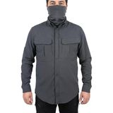 Trekking Gömlek Antrasit Outdoor Tactical Koruma Gömleği Likralı