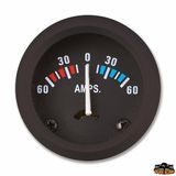TREM ECO LINE Ampermetre 12V Siyah 60-60 Amper