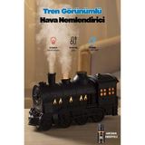 Tren Görünümlü Hava Nemlendirici - Ahşap