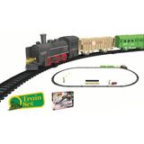 Tren Seti Oyuncak Tren Retro Lokomotif Tren Seti 25 Parça