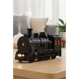 Tren Tasarımlı LED Işıklı Buhar Makinesi, Sessiz Nemlendirici & Difüzör