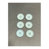 Trençkot Mont Düğmesi Italyan Düğme 20 Lı Set Beyaz 2,5 Cm (M8926)