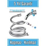 Trend 150CM Yüksek Kaliteli 5 Katmanlı Pvc Duş Spirali / Kopmayan Duş Hortumu