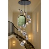 TREND 70lik 20 Sarkıtlı Galeri Boşluğu Modern Avize Cam Rengi Hangi Renk İstiyorsanız Sipariş Sorusundan Yazınız