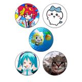 Trend-9 Karışık Tasarım 15’li Rozet Seti – Anime, Kedi, Oyun ve Eğlenceli Figürlü Metal Pin