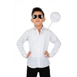 Trend Baby Kids Erkek Çocuk Beyaz Gömlek Uzun Kol 13-16 Yaş