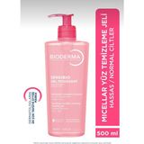 Trend Bioderma Sensibio Foaming Gel Hassas ve Normal Ciltler Durulanan Micellar Yuz Temizleme Jeli 500 ml