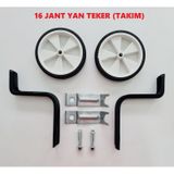 Trend Bisiklet 16 Jant Yan Denge Tekeri Siyah - Beyaz