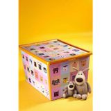 Trend Box Looking Learning Oyuncak Saklama Kutusu 50 Litre Tekerlekli
