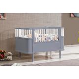 Trend Büyüyebilen Beşik, Gri, 90X130