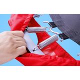 Trend Deluxe 92 cm Çap 36 Inç Trambolin Katlanamaz Özellikte Kırmızı Renk Eğlenceli Tasarım